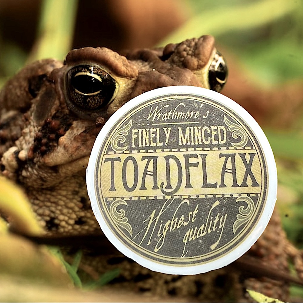 ToadFlax Witchy Sorceress Supreme Potion B0ttle Label Sticker Spells Occult